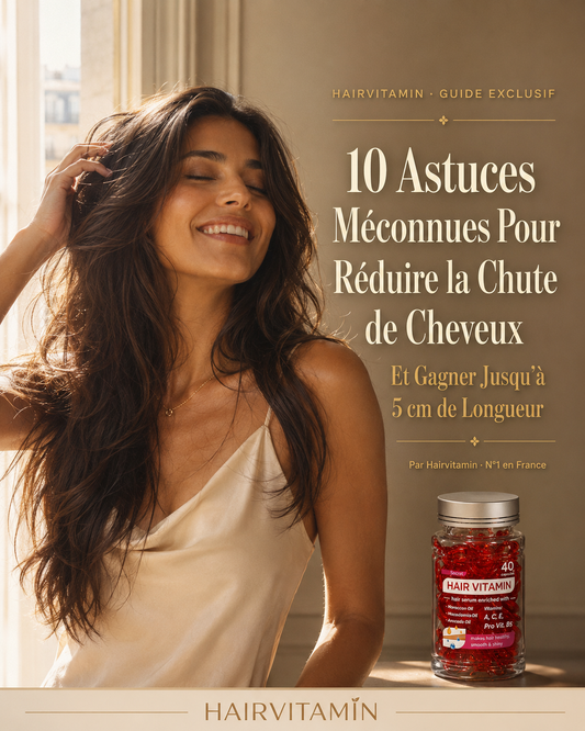 10 astuces méconnues pour réduire la chute de cheveux et gagner jusqu’à 5 cm de longueur