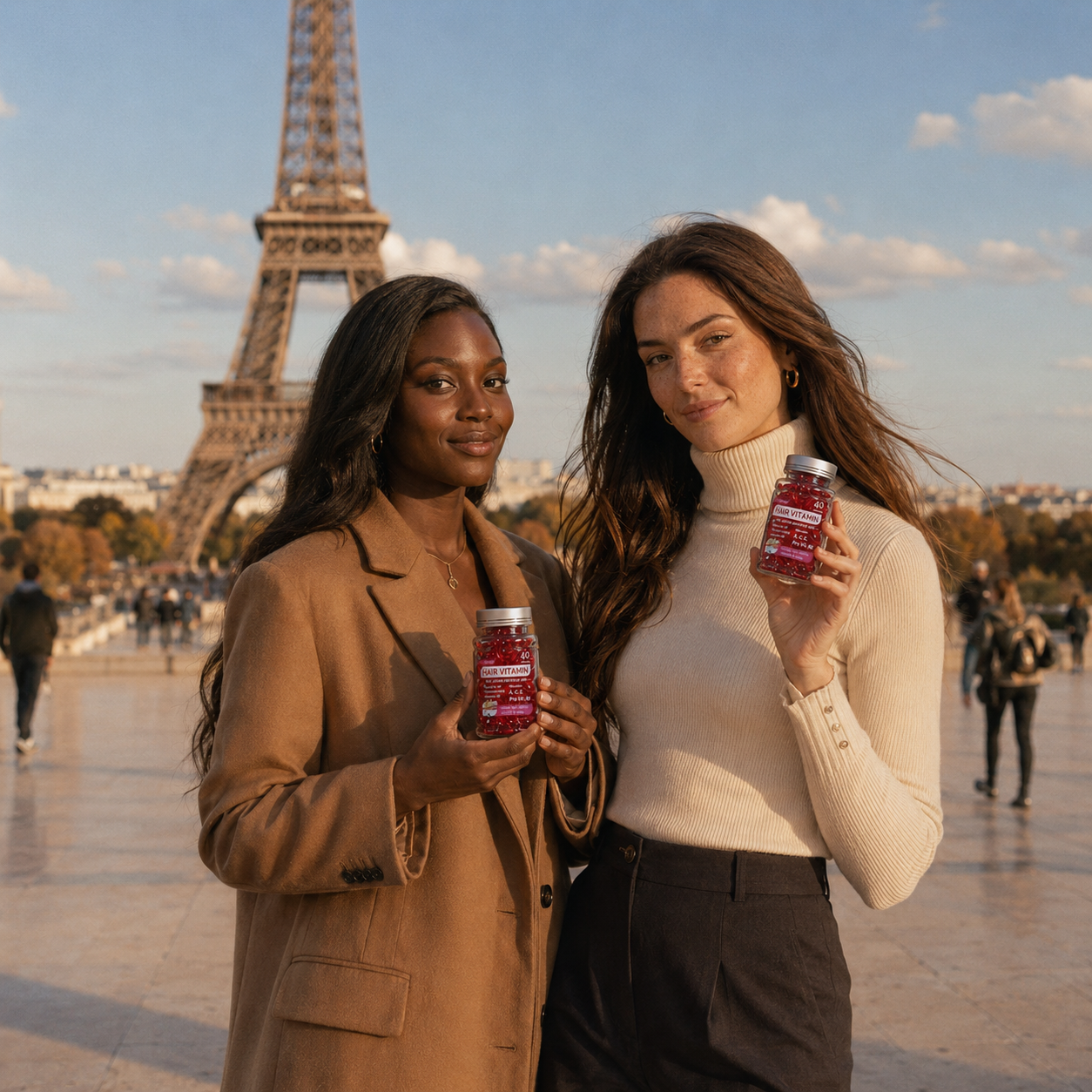HairVitamin® : réparez enfin la source du problème: votre cuir chevelu, pour des cheveux longs, forts et beaux